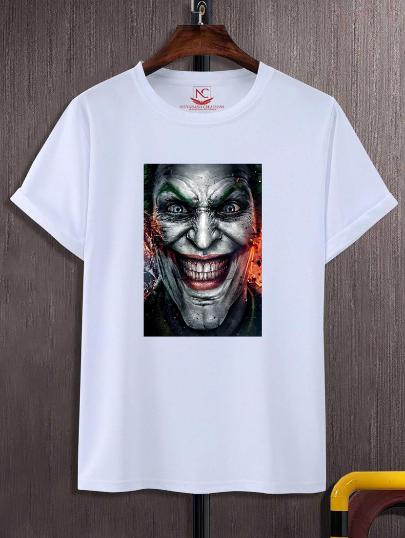 unisex white graphic printed t-shirt - 20776225 - Zoom Image - 0