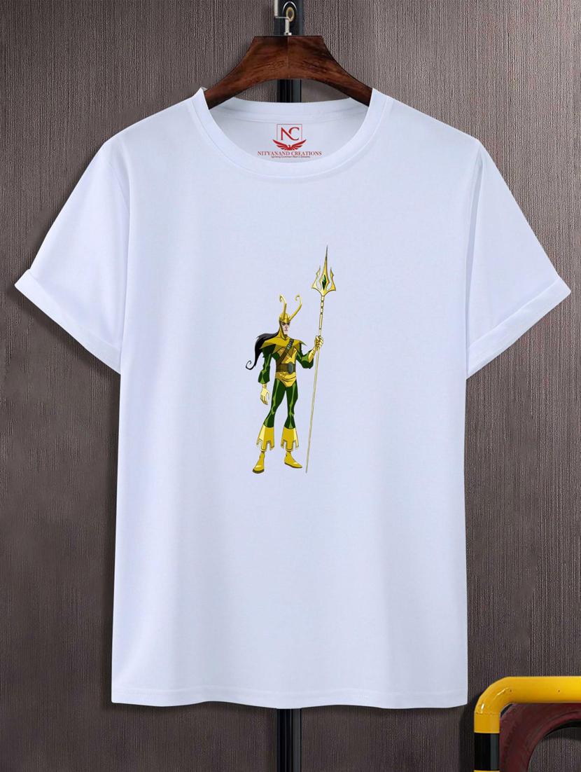 unisex white graphic printed t-shirt - 20776265 - Zoom Image - 0