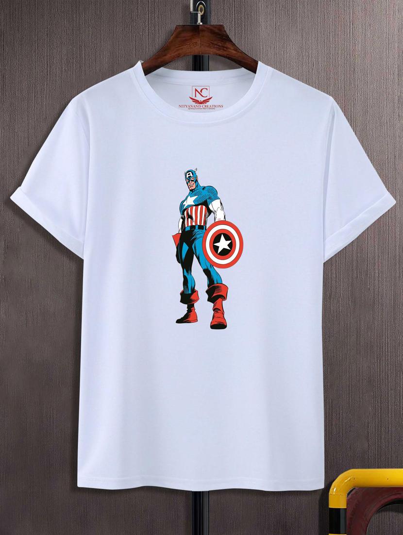 unisex white graphic printed t-shirt - 20776282 -  Zoom Image - 0