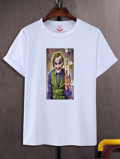 unisex white graphic printed t-shirt - 20776302 -  Standard Image - 0