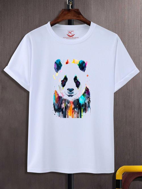 unisex white graphic printed t-shirt - 20776329 - Standard Image - 0