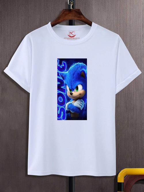unisex white graphic printed t-shirt - 20776364 - Standard Image - 0