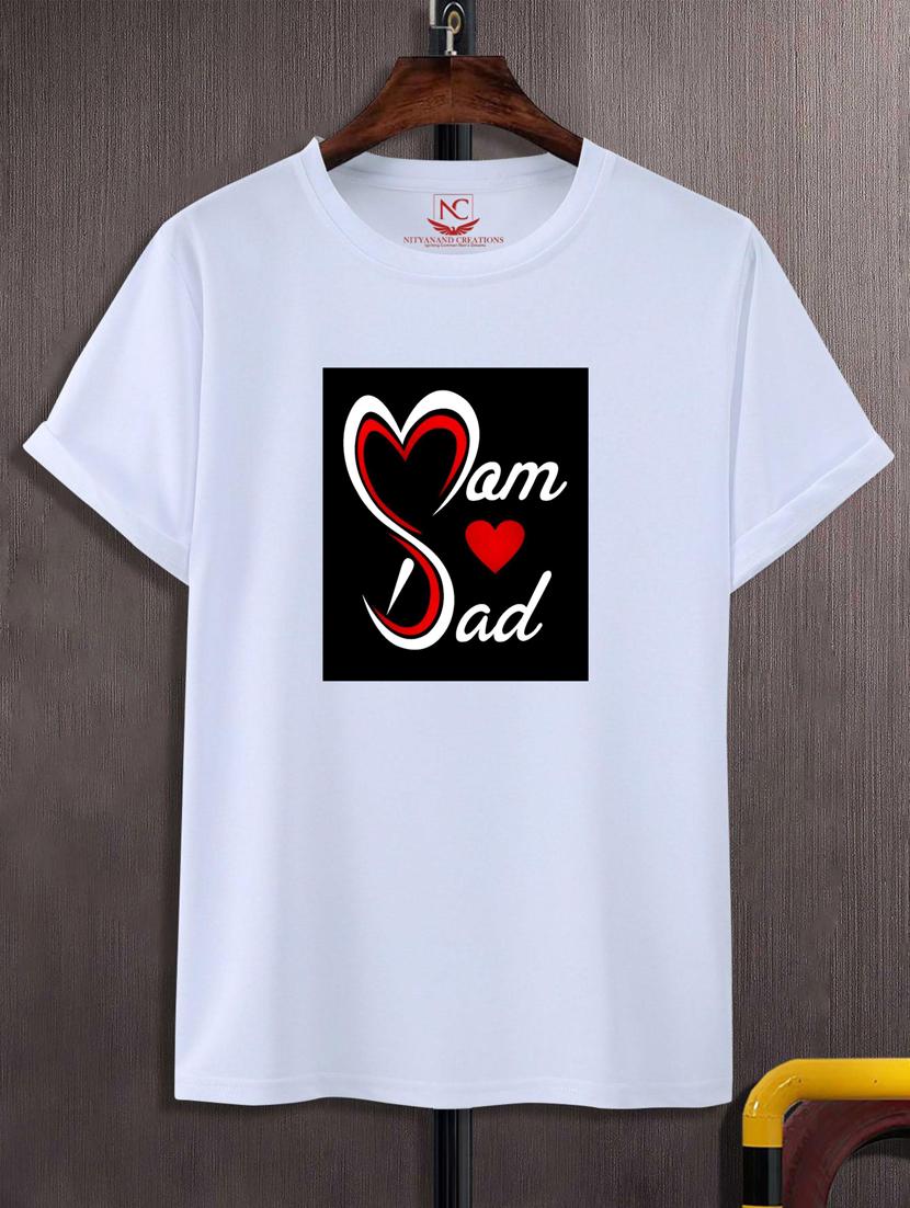unisex white typographic printed t-shirt - 20776420 -  Zoom Image - 0