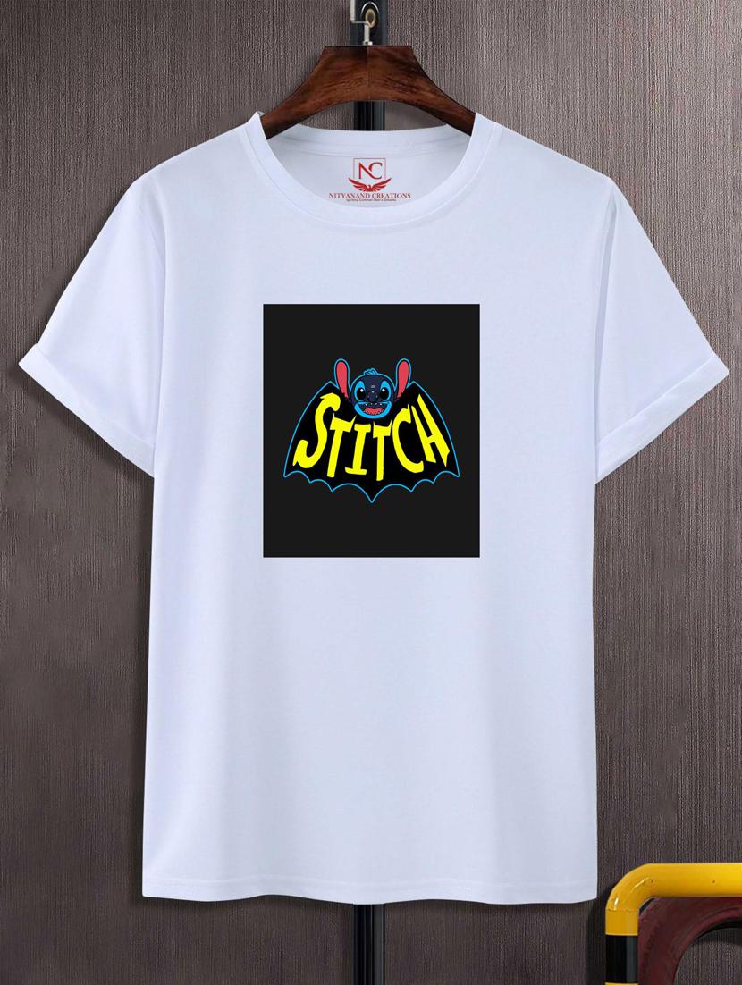 unisex white graphic printed t-shirt - 20776468 -  Zoom Image - 0