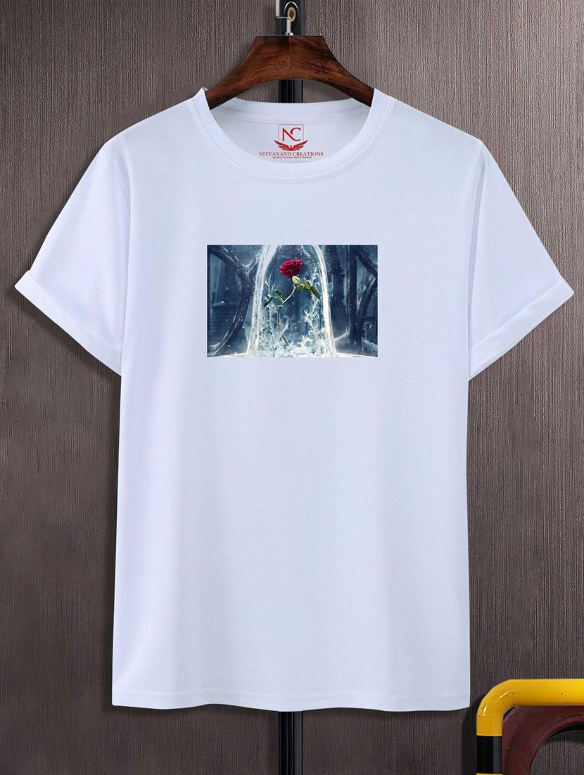 unisex white graphic printed t-shirt - 20776503 - Zoom Image - 0