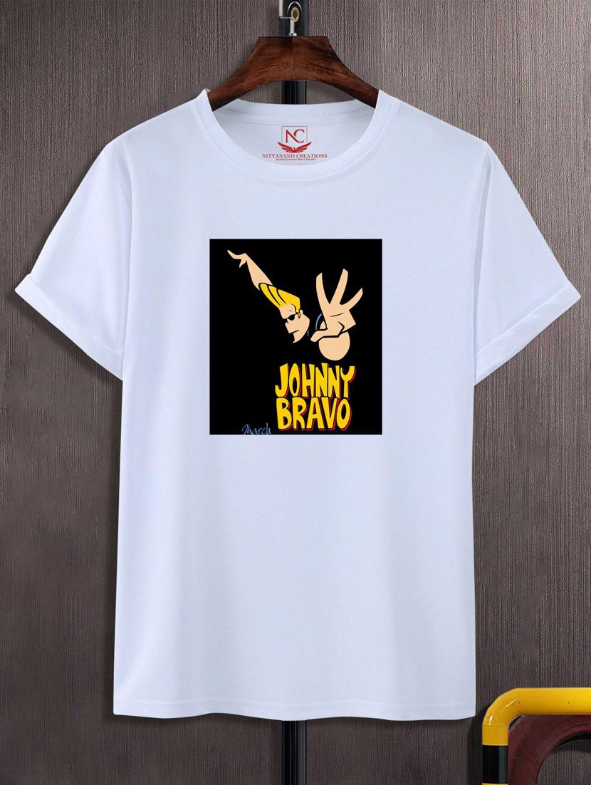 unisex white graphic printed t-shirt - 20776516 -  Zoom Image - 0