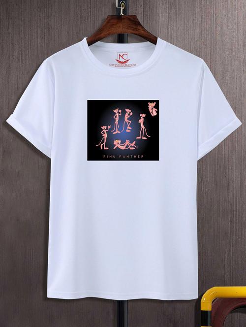 unisex white graphic printed t-shirt - 20776544 - Standard Image - 0