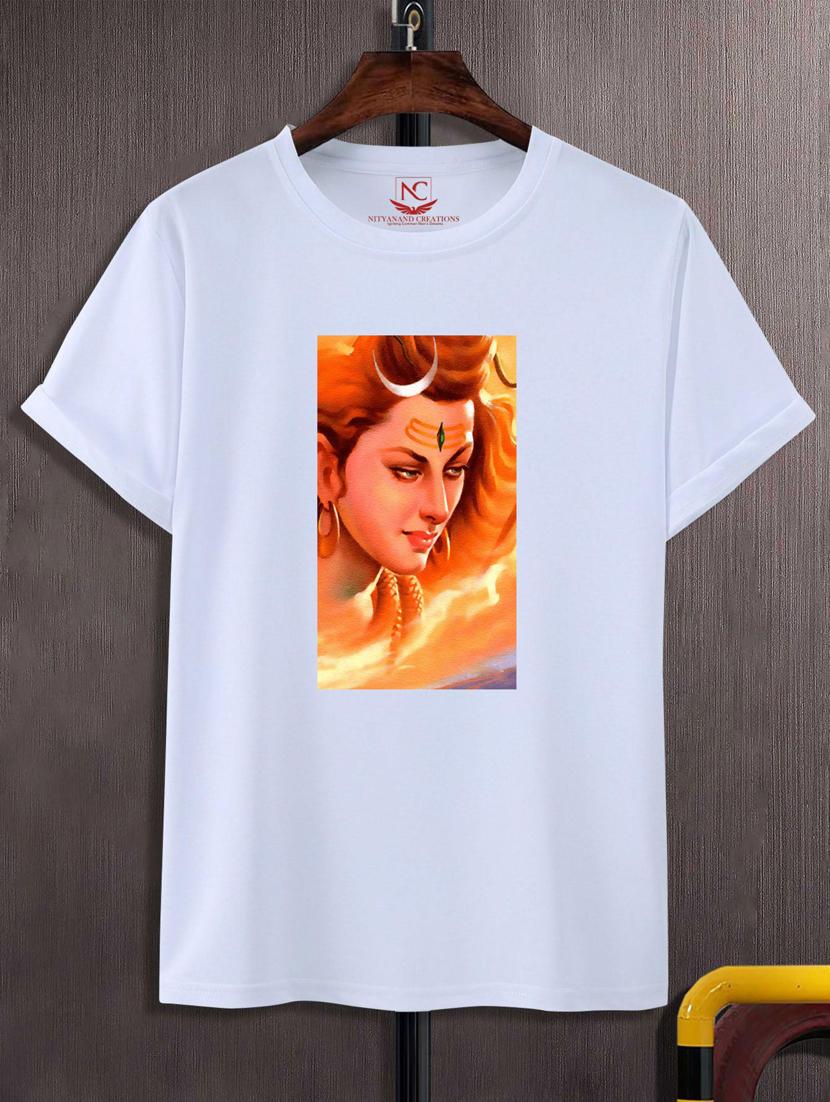 unisex white graphic printed t-shirt - 20776758 - Zoom Image - 0