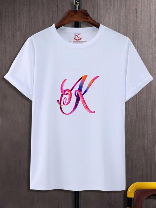 unisex white typographic printed t-shirt - 20776759 - Standard Image - 0