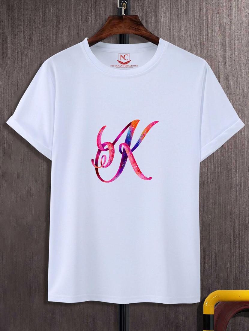 unisex white typographic printed t-shirt - 20776759 - Zoom Image - 0
