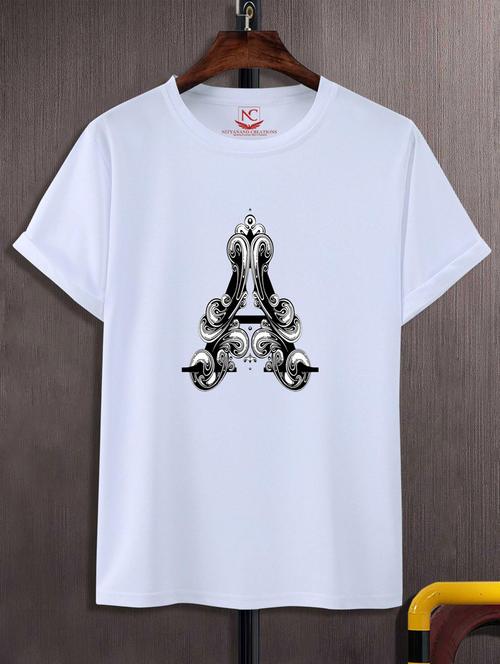 unisex white graphic printed t-shirt - 20776785 - Standard Image - 0