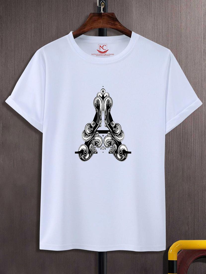 unisex white graphic printed t-shirt - 20776785 - Zoom Image - 0