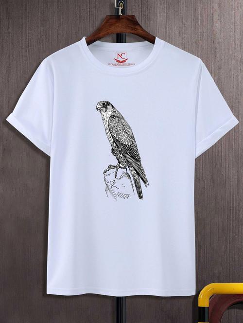 unisex white graphic printed t-shirt - 20776792 - Standard Image - 0