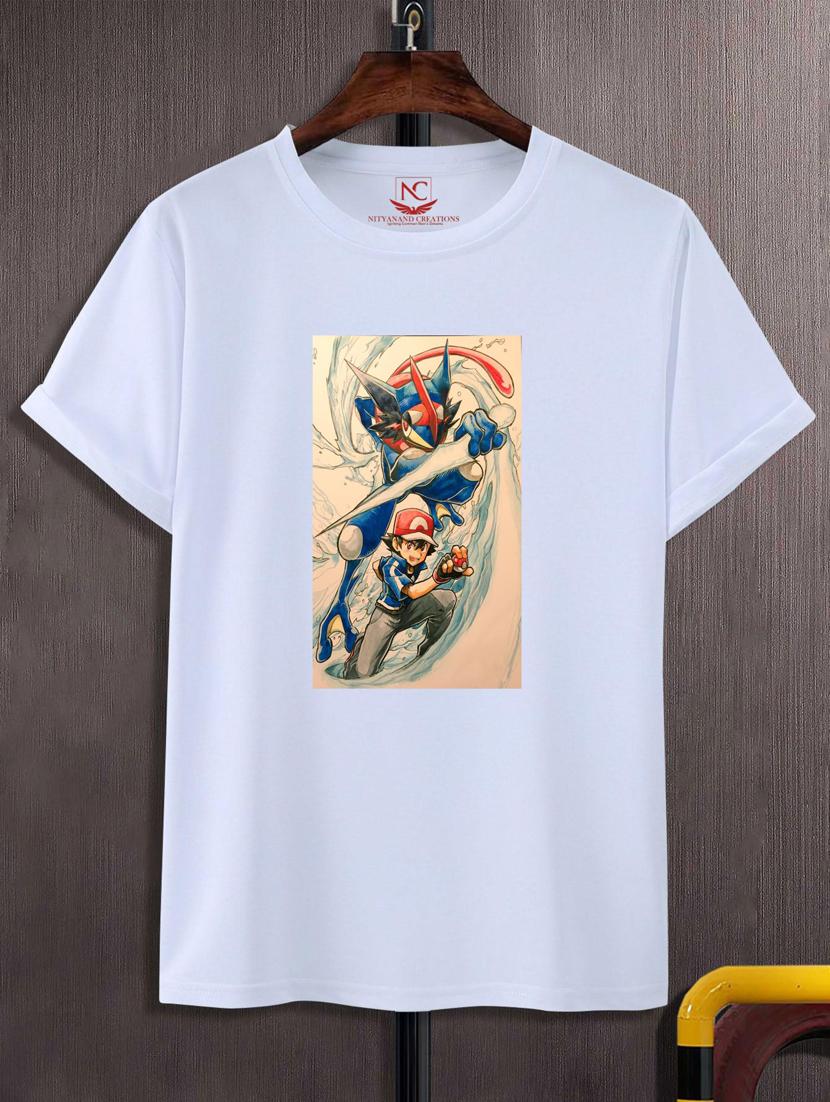unisex white graphic printed t-shirt - 20776811 - Zoom Image - 0