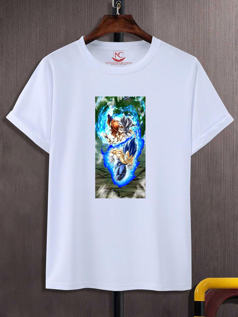 unisex white graphic printed t-shirt - 20776836 - Zoom Image - 0