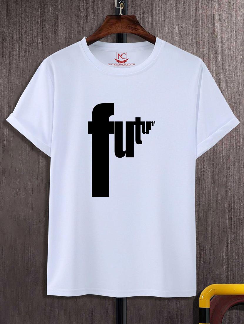 unisex white graphic printed t-shirt - 20776848 - Zoom Image - 0