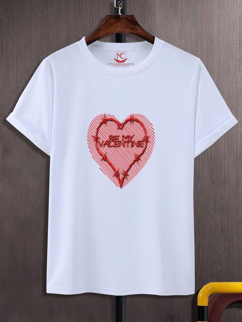 unisex white graphic printed t-shirt - 20776883 -  Standard Image - 0