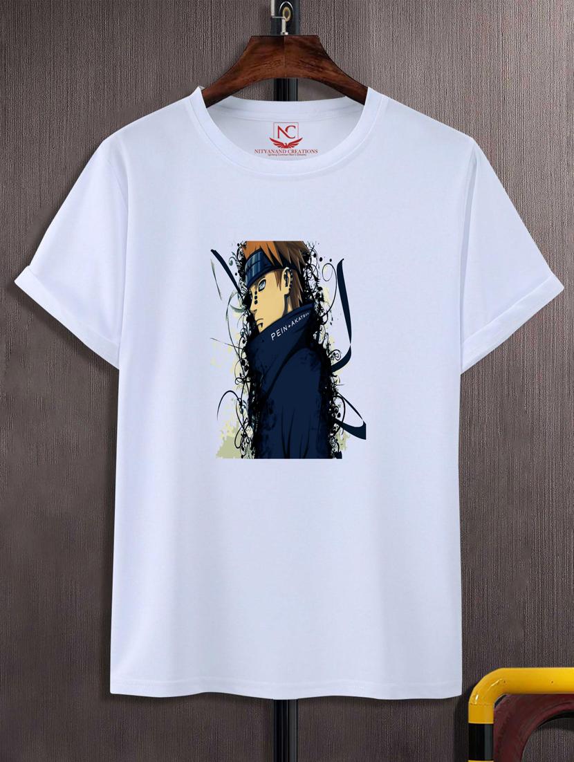 unisex white graphic printed t-shirt - 20776927 - Zoom Image - 0