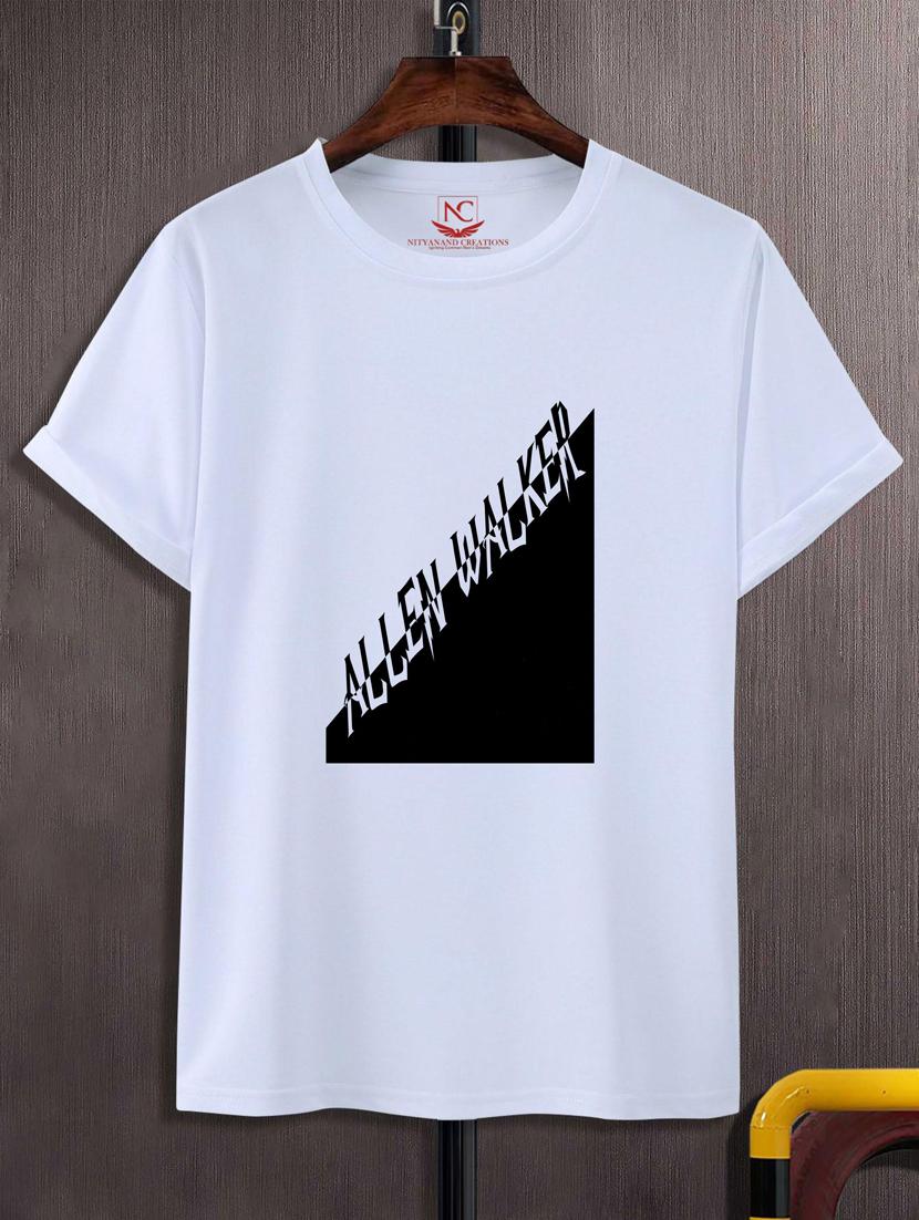unisex white graphic printed t-shirt - 20776937 - Zoom Image - 0