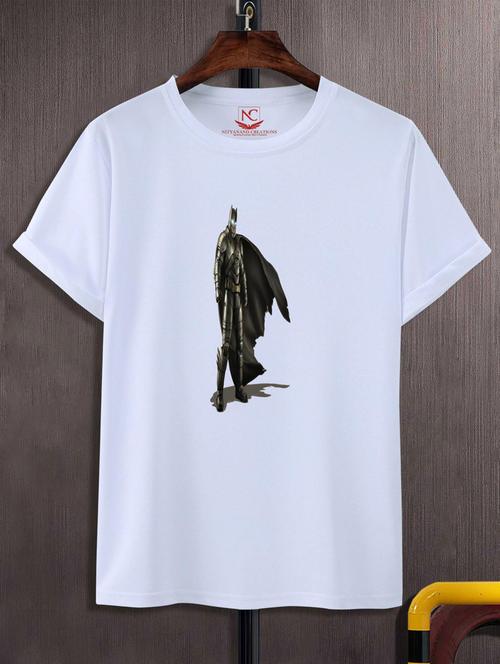 unisex white graphic printed t-shirt - 20776947 - Standard Image - 0