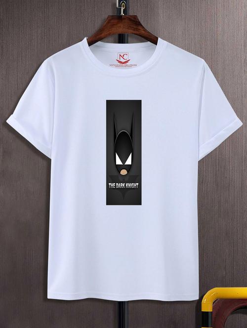 unisex white graphic printed t-shirt - 20776975 -  Standard Image - 0