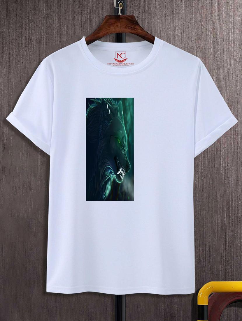 unisex white graphic printed t-shirt - 20777021 -  Zoom Image - 0