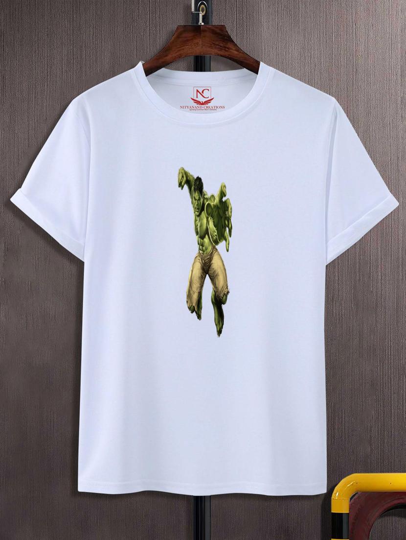 unisex white graphic printed t-shirt - 20777043 - Zoom Image - 0