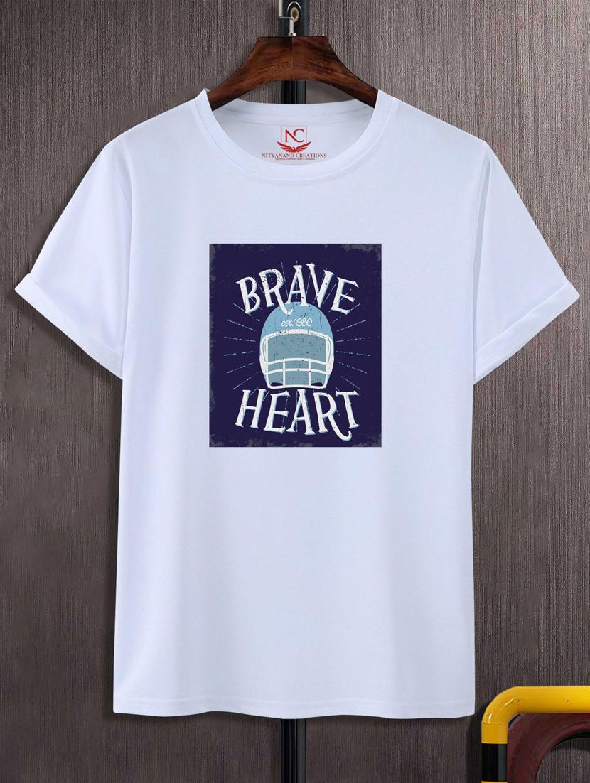 unisex white graphic printed t-shirt - 20777064 - Zoom Image - 0