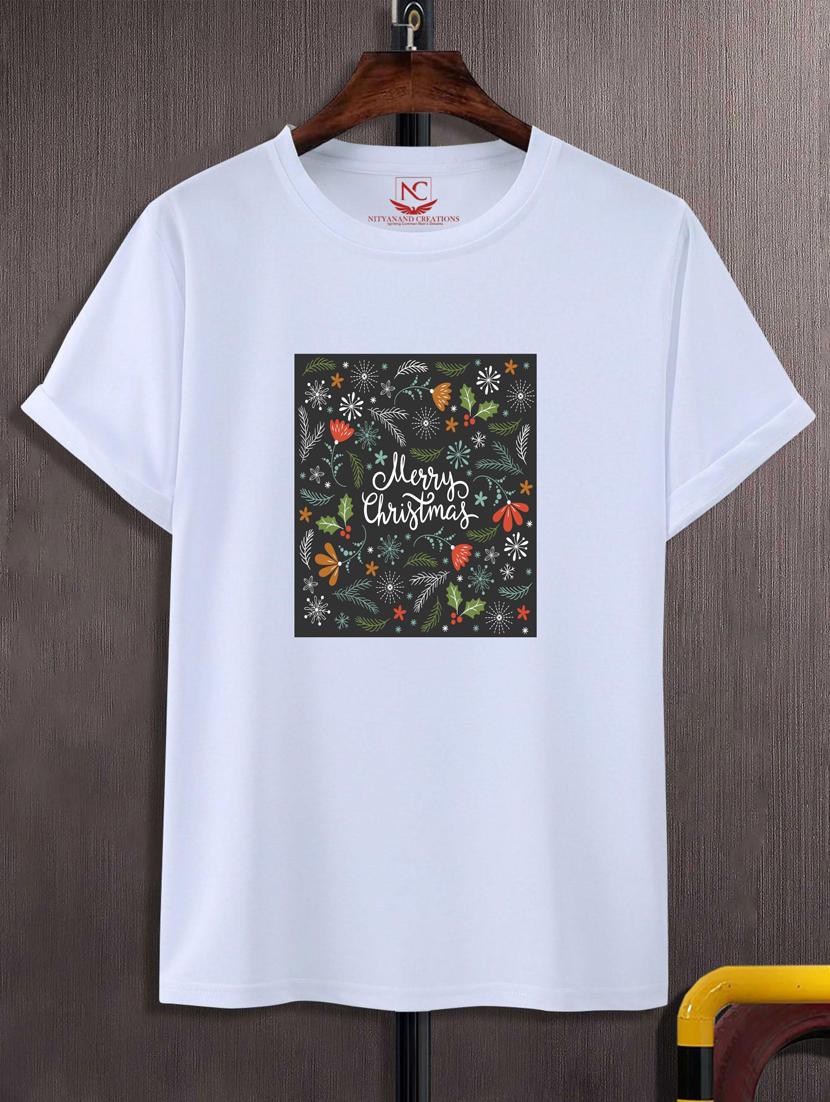 unisex white graphic printed t-shirt - 20777065 -  Zoom Image - 0