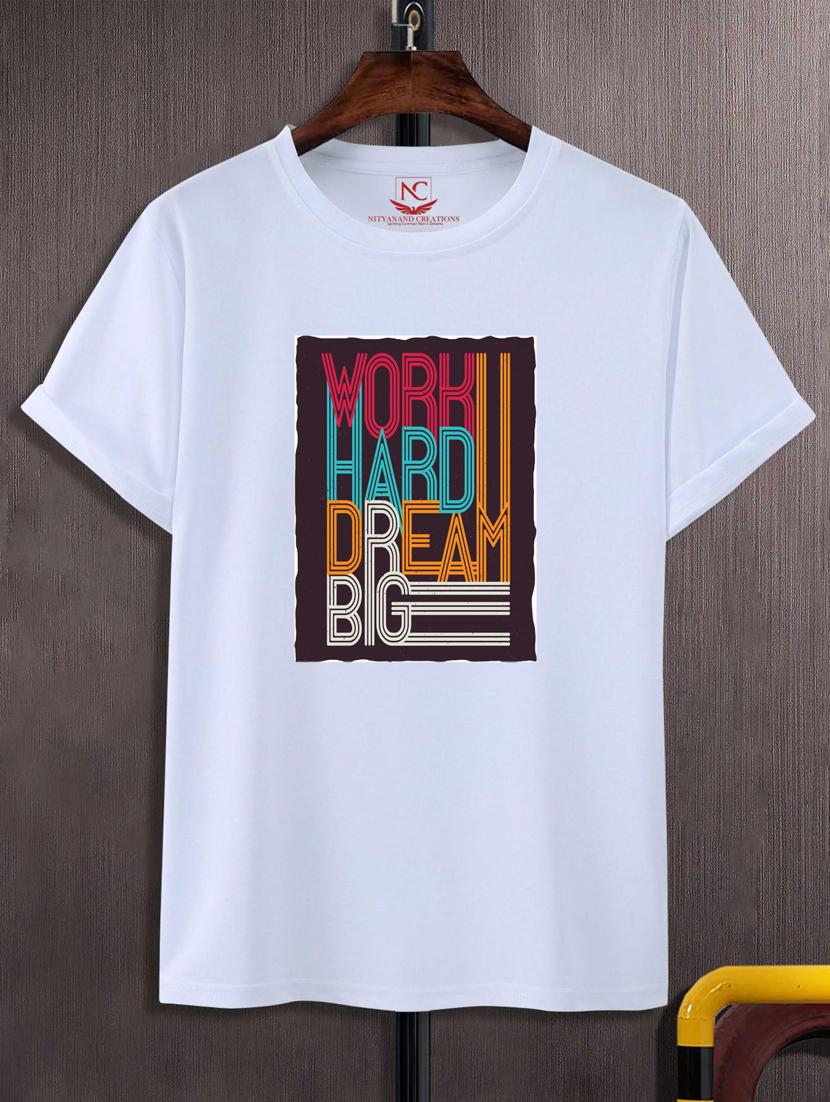 unisex white graphic printed t-shirt - 20777100 -  Zoom Image - 0