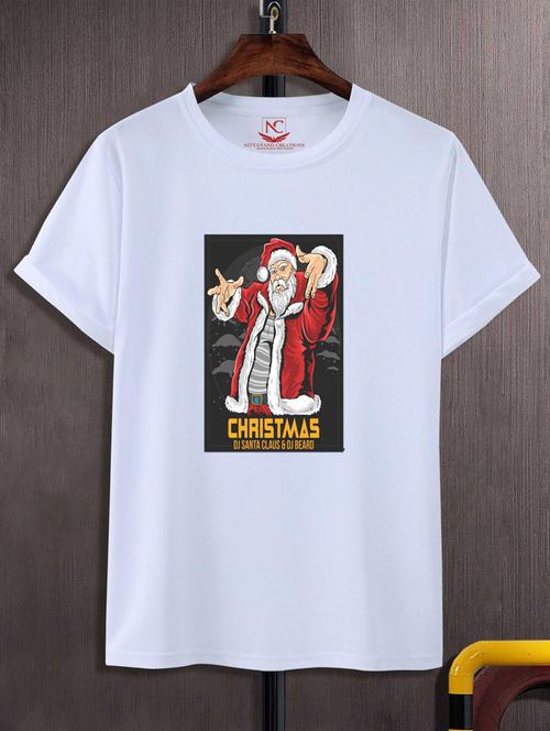 unisex white graphic printed t-shirt - 20777118 -  Standard Image - 0