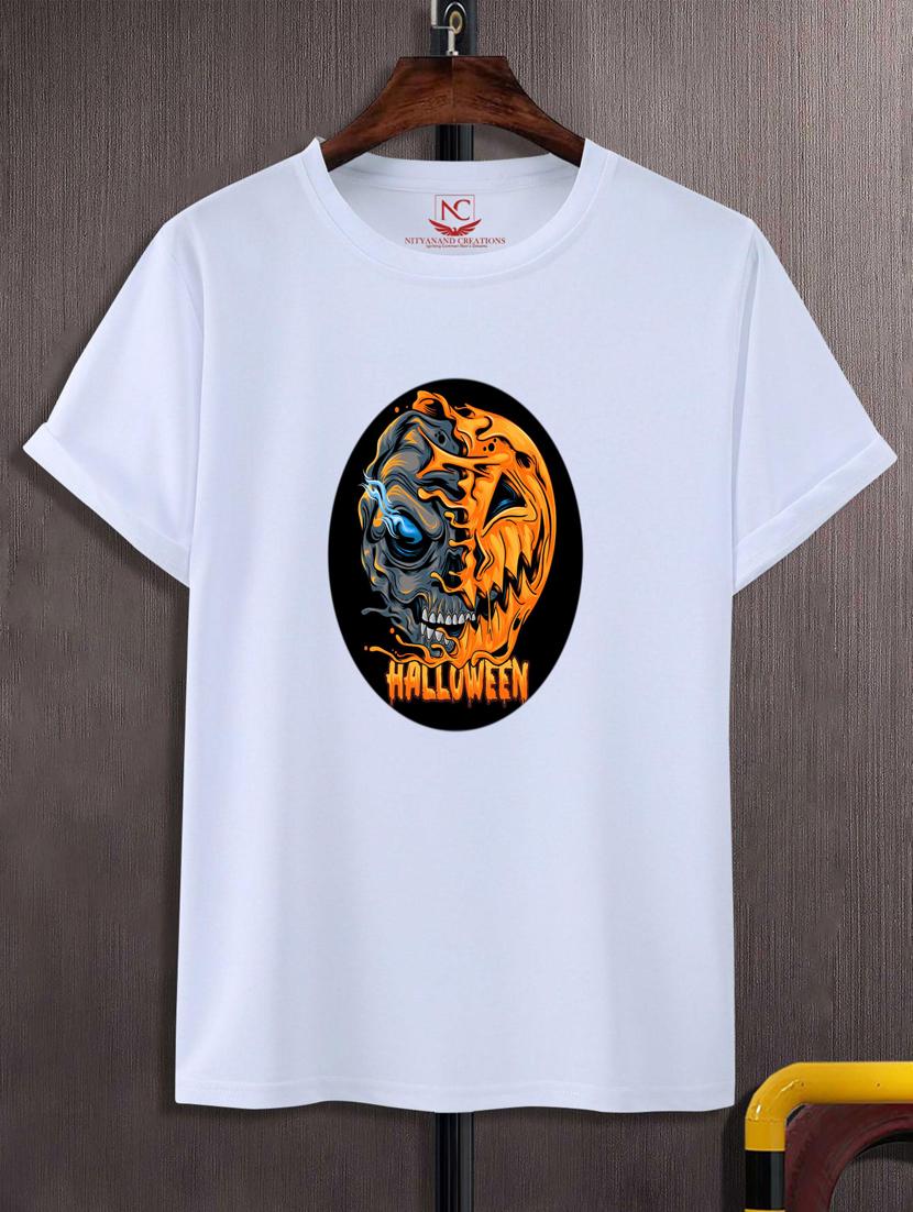 unisex white graphic printed t-shirt - 20777126 - Zoom Image - 0