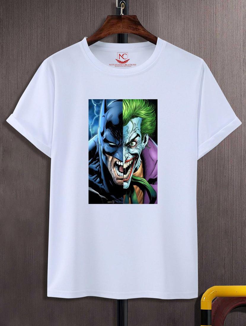 unisex white graphic printed t-shirt - 20777127 - Zoom Image - 0