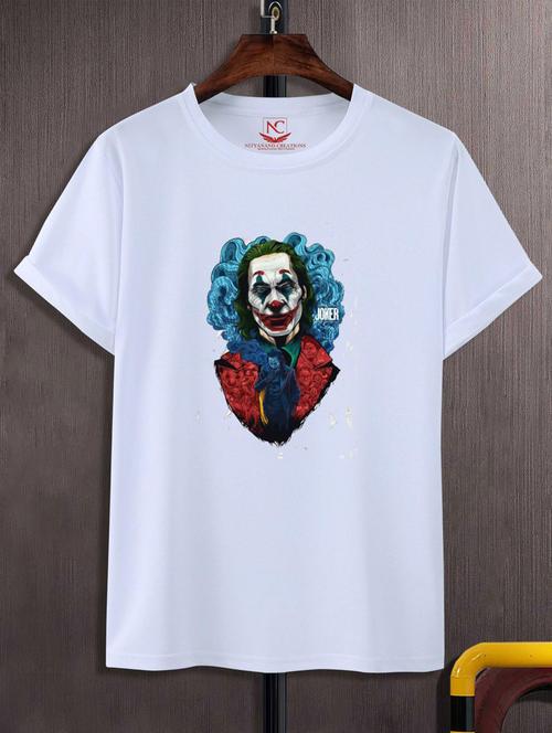 unisex white graphic printed t-shirt - 20777129 - Standard Image - 0