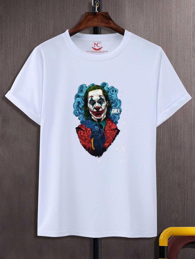 unisex white graphic printed t-shirt - 20777129 - Zoom Image - 0