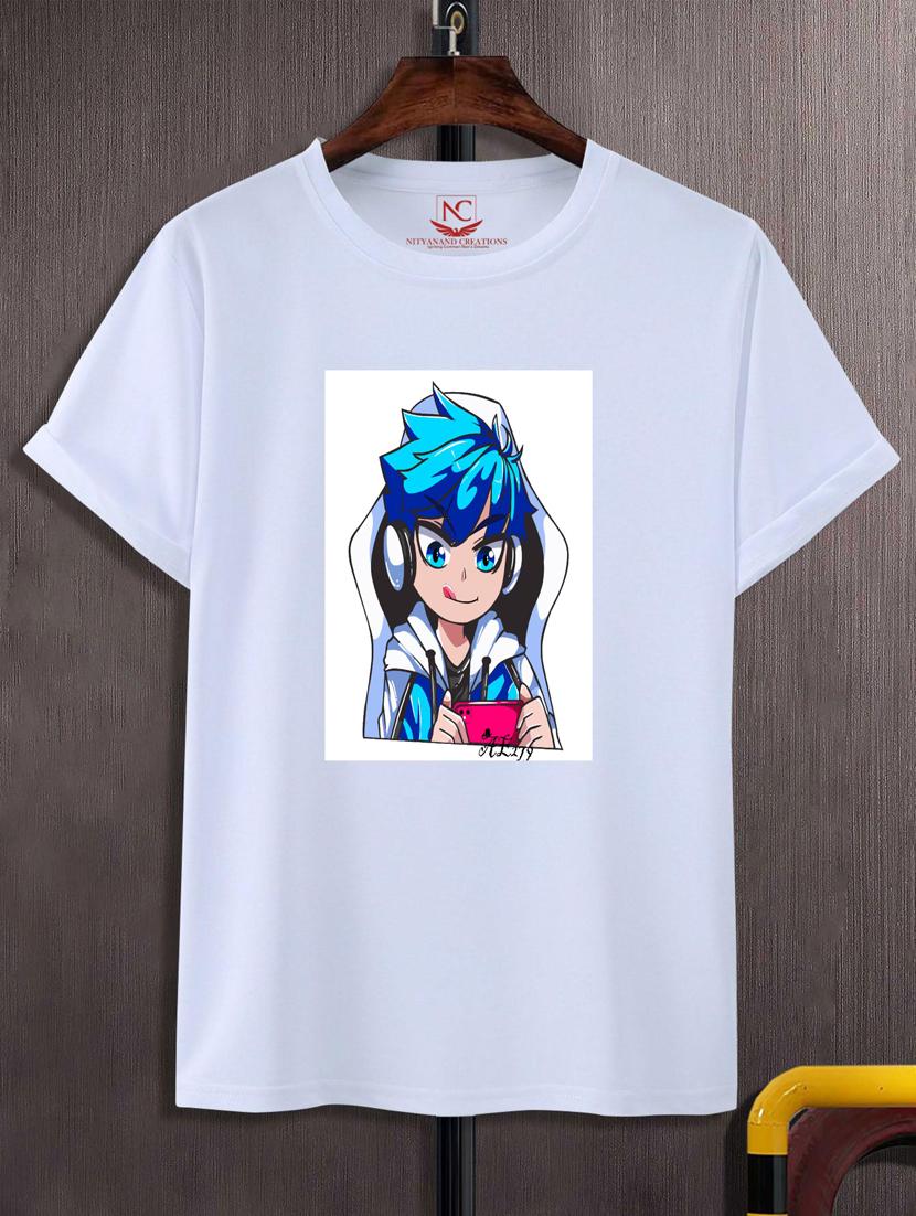 unisex white graphic printed t-shirt - 20777139 - Zoom Image - 0