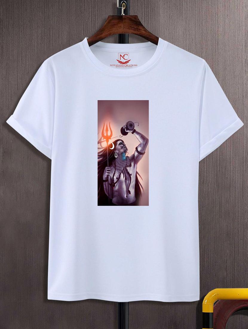 unisex white graphic printed t-shirt - 20777170 -  Zoom Image - 0