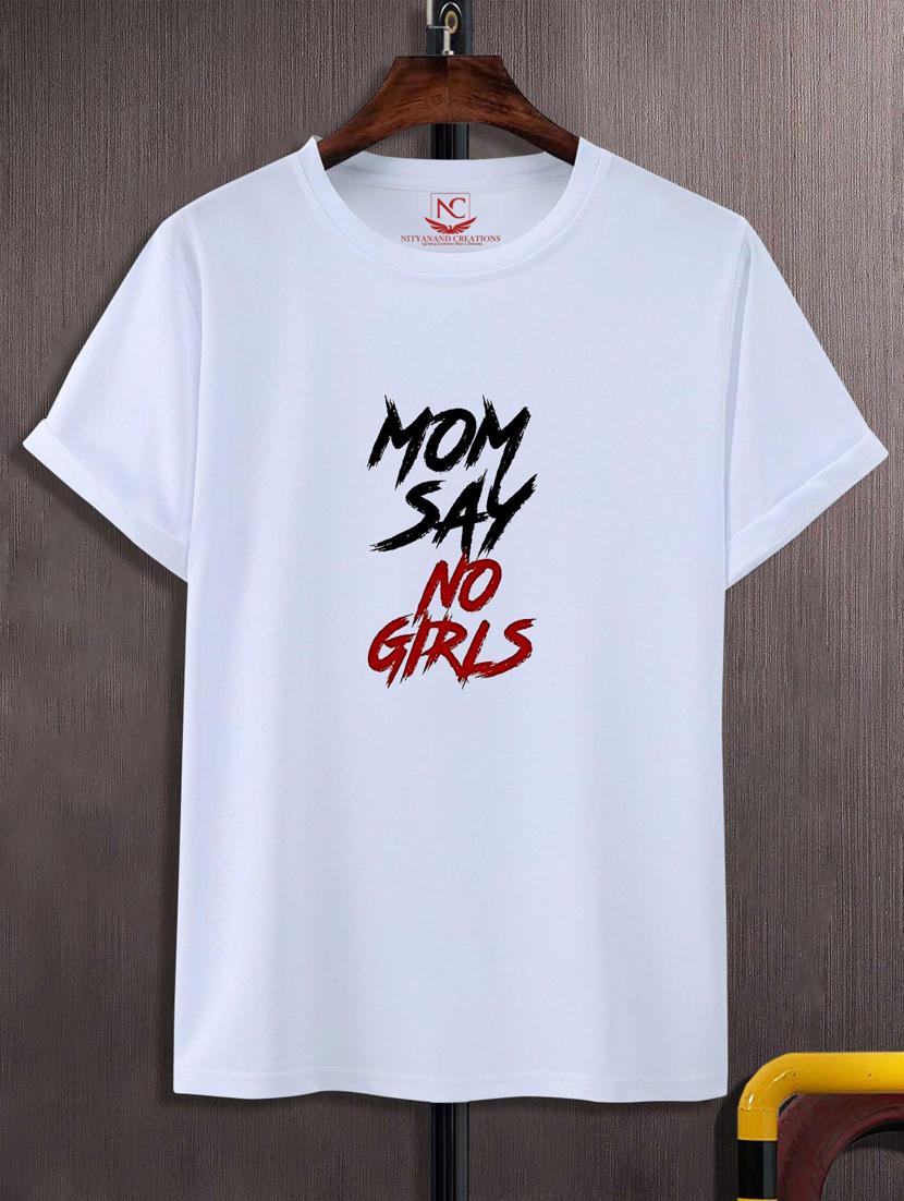 unisex white typographic printed t-shirt - 20777216 - Zoom Image - 0