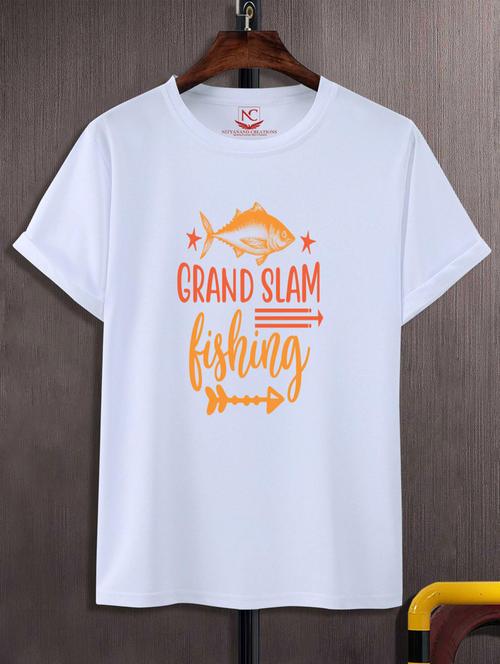 unisex white graphic printed t-shirt - 20777331 - Standard Image - 0