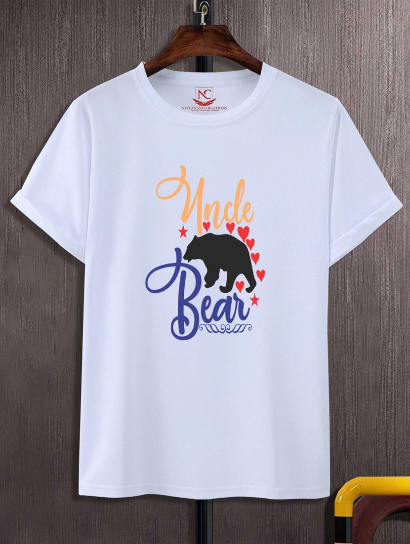 unisex white typographic printed t-shirt - 20777347 - Zoom Image - 0