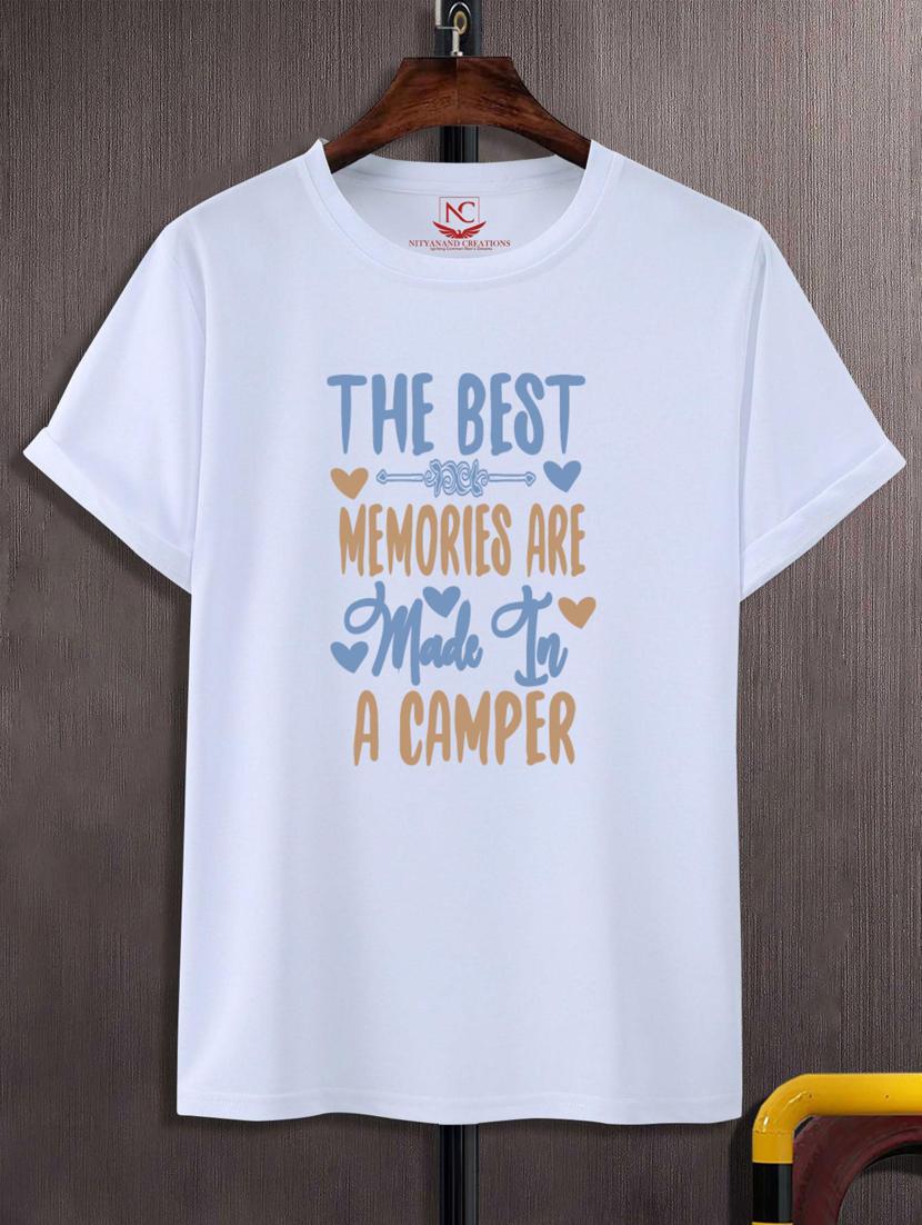 unisex white graphic printed t-shirt - 20777356 -  Zoom Image - 0
