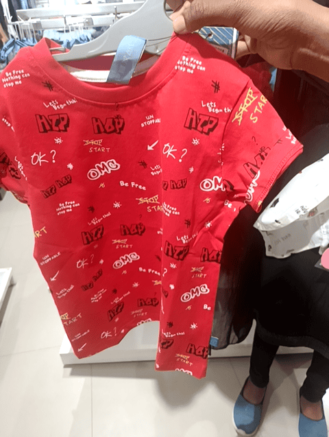 red cotton single jersey tshirt - 20777455 - Zoom Image - 0