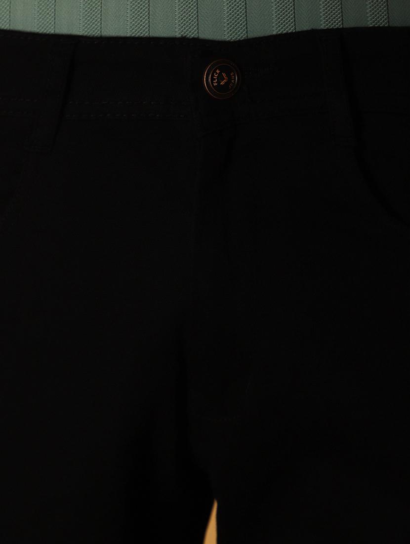men mid rise solid chinos casual trouser - 20777590 - Standard Image - 5