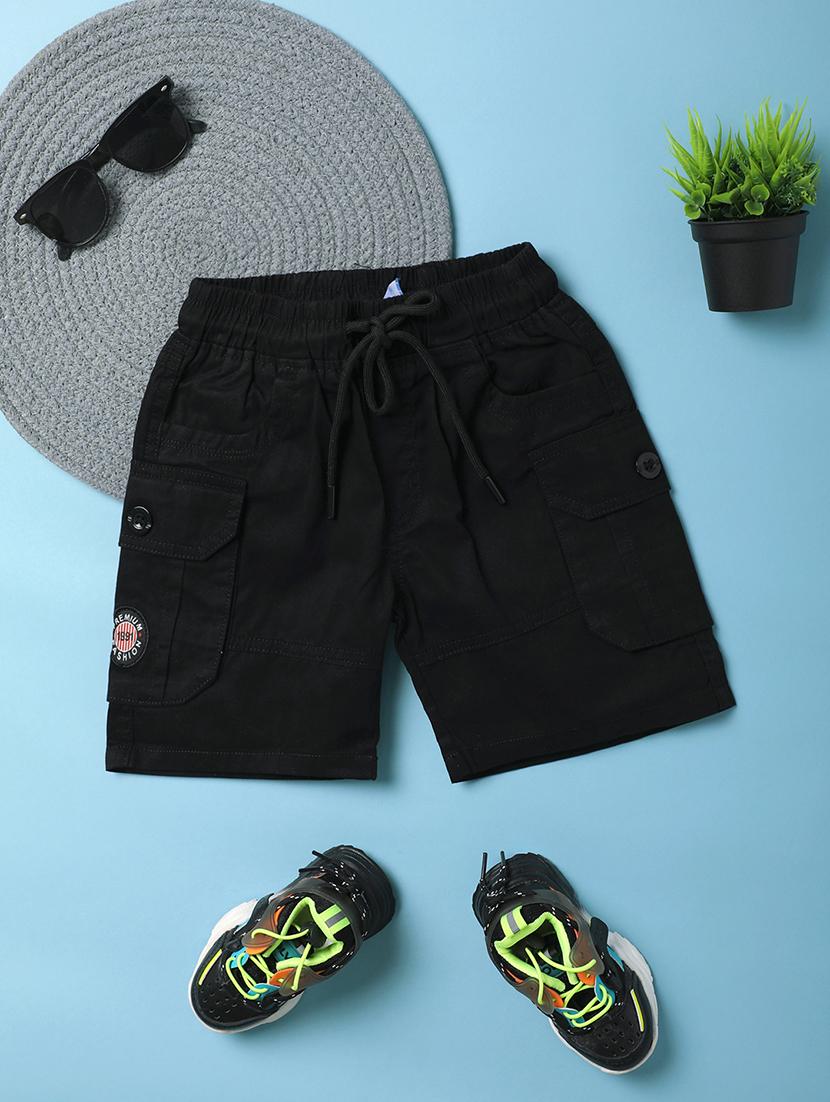 black cotton shorts & three fourth - 20777595 - Zoom Image - 0