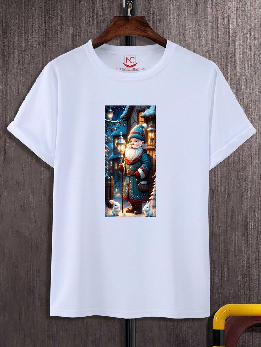 unisex white graphic printed t-shirt - 20795567 - Zoom Image - 0