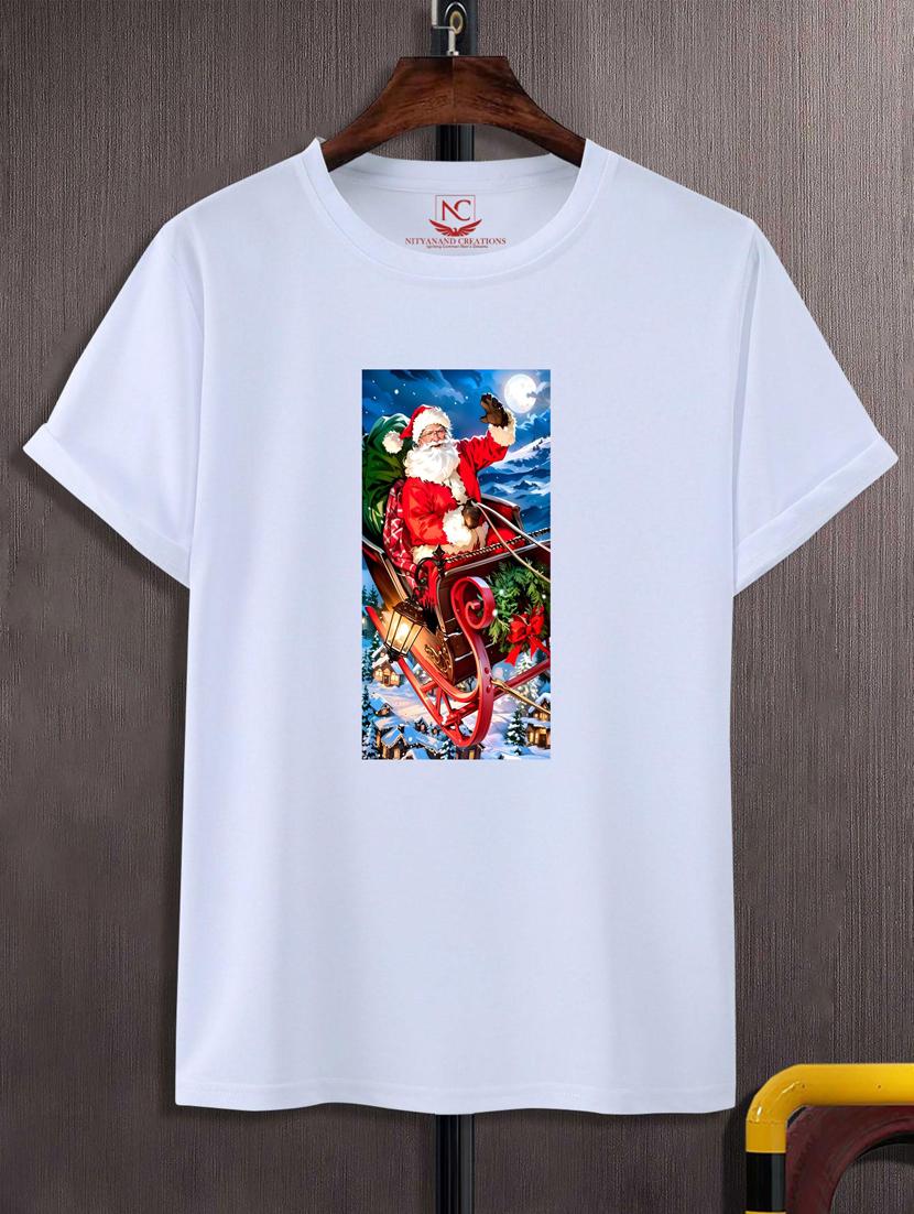 unisex white graphic printed t-shirt - 20795571 - Zoom Image - 0