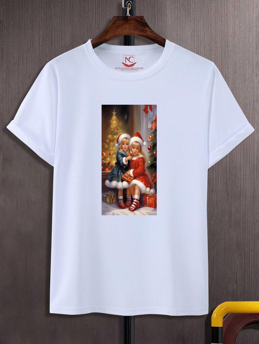 unisex white graphic printed t-shirt - 20795581 -  Zoom Image - 0