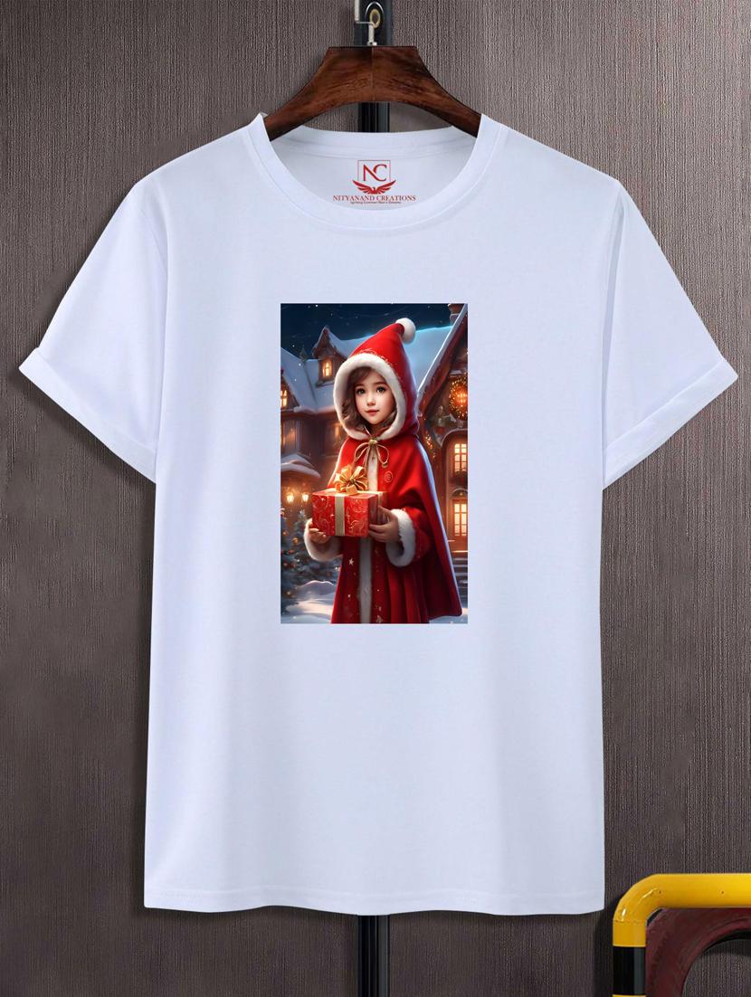 unisex white graphic printed t-shirt - 20795588 - Zoom Image - 0