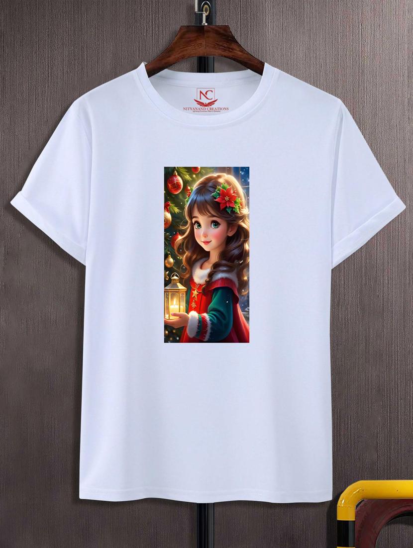 unisex white graphic printed t-shirt - 20795595 -  Zoom Image - 0