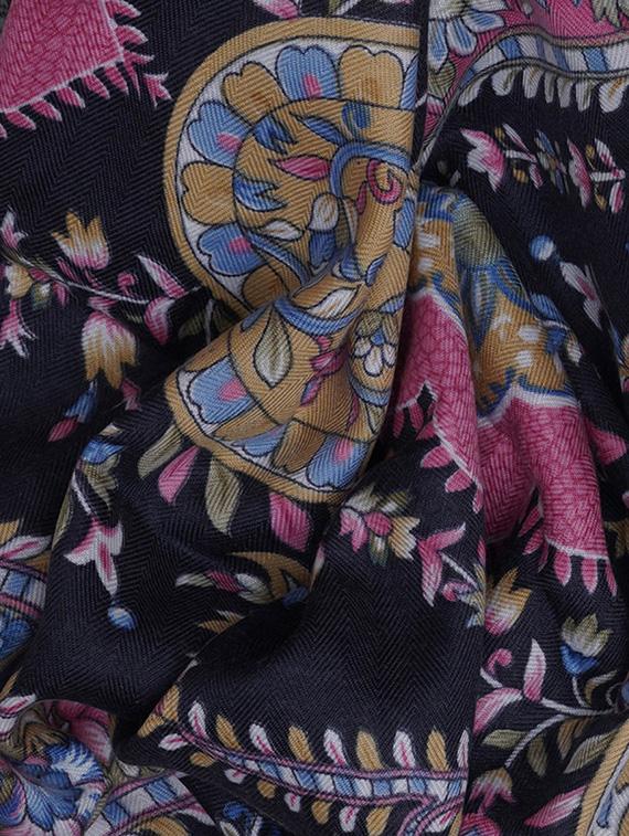 off white printed unstitched suit set - 20796755 - Standard Image - 5